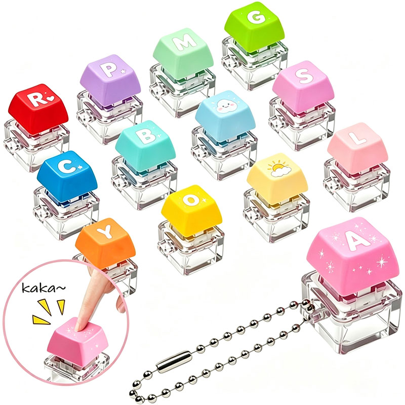 Fidget Cube Original - Personalized custom single-button colored button fidget