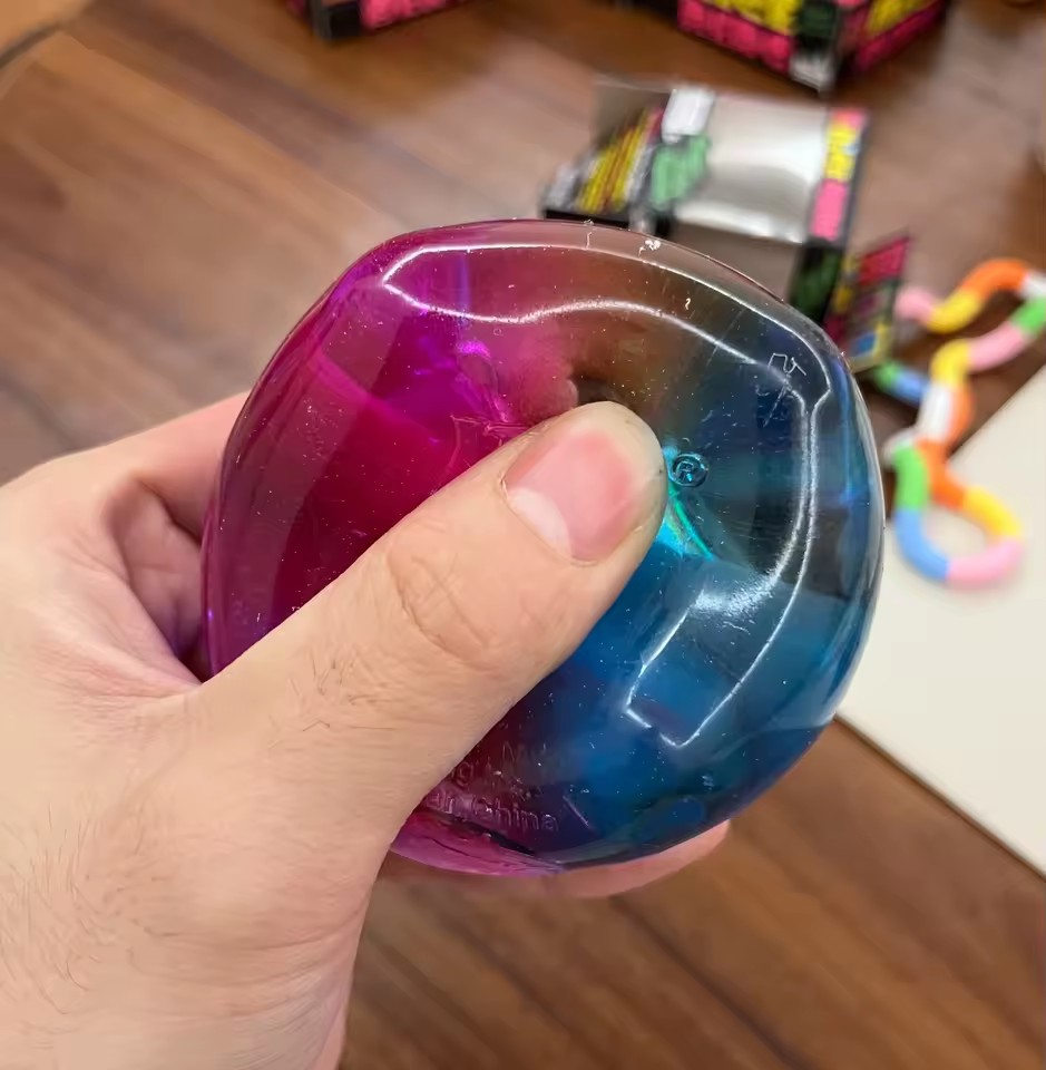 Schylling NeeDoh Rainbow Cube  - Fidget Cube Original review and price