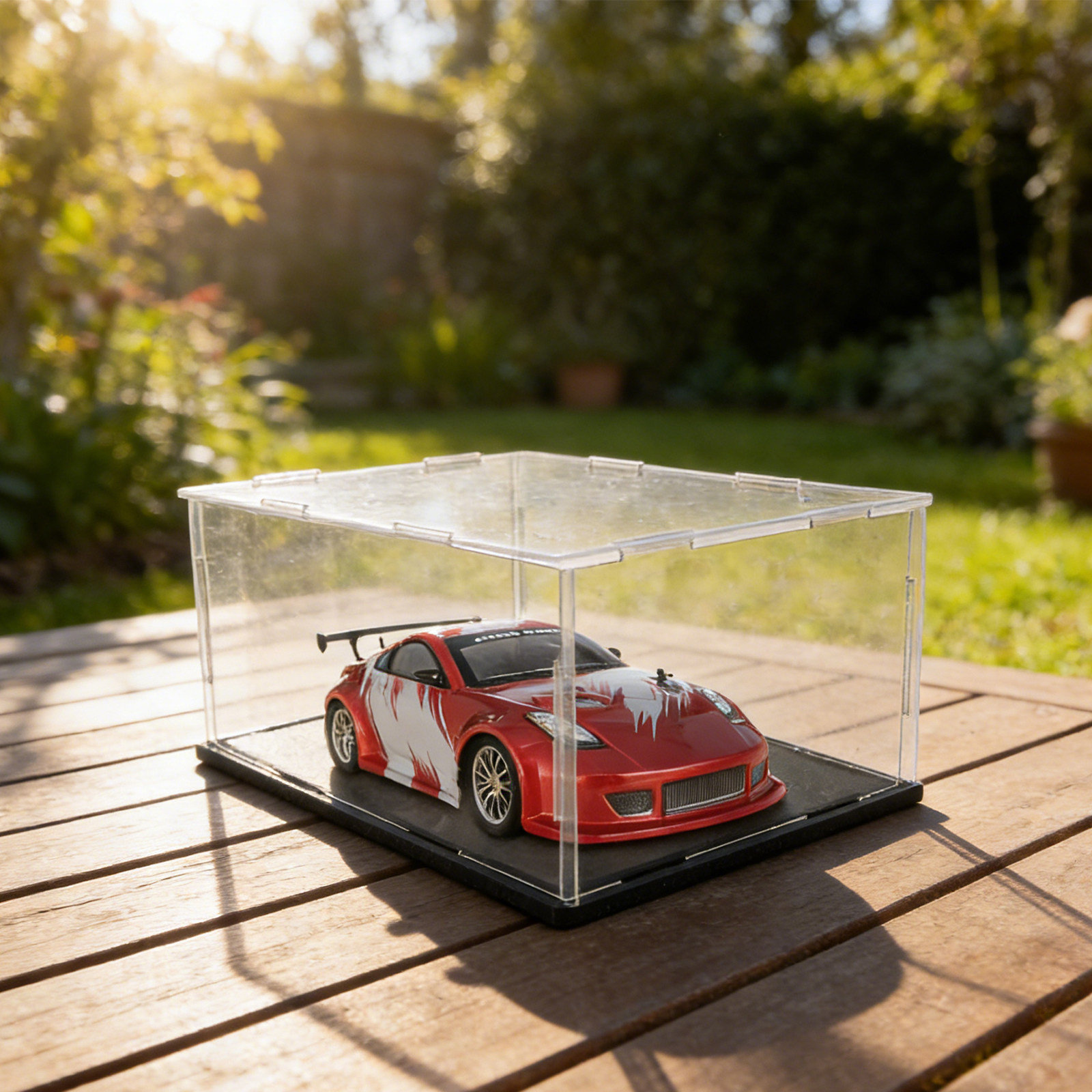 Acrylic Clear Dustproof Car Di - Display Case Acrylic review and price